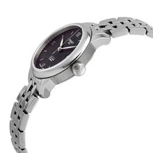 Load image into Gallery viewer, Tissot Le Locle Automatic Lady Black Dial Silver Steel Strap Watch For Women - T006.207.11.058.00