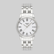 Load image into Gallery viewer, Tissot T Classic Dream White Dial Silver Steel Strap Watch for Men - T033.410.11.013.01