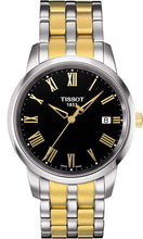 Load image into Gallery viewer, Tissot T Classic Dream Black Dial Two Tone Steel Strap Watch for Men - T033.410.22.053.01