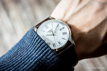 Load image into Gallery viewer, Tissot T Classic Dream White Dial Brown Leather Strap Watch for Men - T033.410.16.013.01