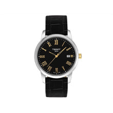 Load image into Gallery viewer, Tissot T Classic Dream Black Dial Black Leather Strap Watch for Men - T033.410.26.053.01