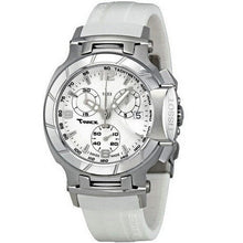 Load image into Gallery viewer, Tissot T Race Lady Chronograph White Dial White Rubber Strap Watch for Women - T048.217.17.017.00