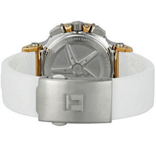 Load image into Gallery viewer, Tissot T Race Chronograph White Dial White Rubber Strap Watch for Women - T048.217.27.017.00