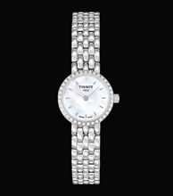 Load image into Gallery viewer, Tissot Lovely Mother of Pearl Dial Silver Steel Strap Watch For Women - T058.009.61.116.00