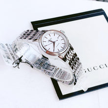 Load image into Gallery viewer, Tissot T Classic Carson Automatic White Dial Silver Steel Strap Watch For Women - T085.207.11.011.00