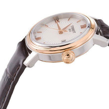 Load image into Gallery viewer, Tissot Bridgeport Lady White Dial Brown Leather Strap Watch For Women - T097.010.26.118.00