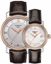 Load image into Gallery viewer, Tissot Bridgeport Lady White Dial Brown Leather Strap Watch For Women - T097.010.26.118.00
