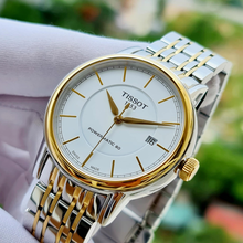 Load image into Gallery viewer, Tissot T Classic Carson Automatic White Dial Two Tone Steel Strap Watch for Men - T085.407.22.011.00