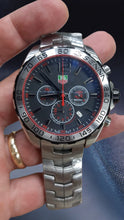 Load image into Gallery viewer, Tag Heuer Formula 1 Special Edition Chronograph Grey Dial Silver Steel Strap Watch for Men - CAZ1012.BA0883