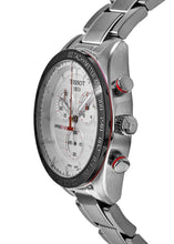 Load image into Gallery viewer, Tissot T Sport PRS 516 Chronograph White Dial Silver Steel Strap Watch For Men - T100.417.11.031.00