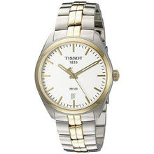 Load image into Gallery viewer, Tissot T Classic PR 100 White Dial Two Tone Steel Strap Watch for Men - T101.410.22.031.00