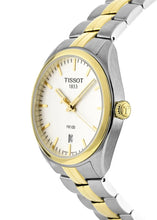 Load image into Gallery viewer, Tissot T Classic PR 100 White Dial Two Tone Steel Strap Watch for Men - T101.410.22.031.00