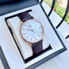 Load image into Gallery viewer, Tissot T Classic Everytime White Dial Brown Leather Strap Watch for Men - T109.610.36.031.00
