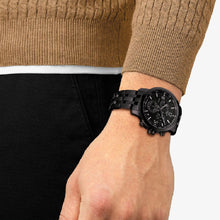 Load image into Gallery viewer, Tissot PRC 200 Chronograph Black Dial Black Steel Strap Watch For Men - T114.417.33.057.00
