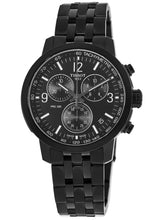 Load image into Gallery viewer, Tissot PRC 200 Chronograph Black Dial Black Steel Strap Watch For Men - T114.417.33.057.00