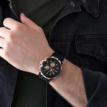 Load image into Gallery viewer, Tissot T Race Chronograph Black Dial Black Silicone Strap Watch For Men - T115.417.37.051.00