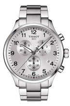 Load image into Gallery viewer, Tissot Chrono XL Classic Silver Dial Silver Steel Strap Watch For Men - T116.617.11.037.00