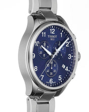 Load image into Gallery viewer, Tissot T Sport Chrono XL Classic Blue Dial Silver Steel Strap Watch For Men - T116.617.11.047.01