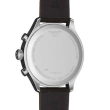 Load image into Gallery viewer, Tissot Chrono XL Silver Dial Brown Leather Strap Watch For Men - T116.617.16.037.00