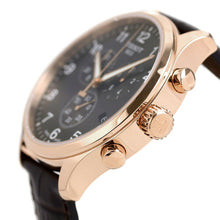 Load image into Gallery viewer, Tissot T Sport Chrono XL Classic Brown Dial Brown Leather Strap Watch For Men - T116.617.36.057.01