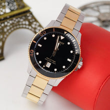 Load image into Gallery viewer, Tissot Seastar 1000 Black Dial Two Tone Steel Strap Watch For Men - T120.410.22.051.00
