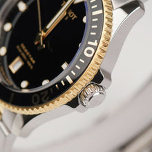 Load image into Gallery viewer, Tissot Seastar 1000 Black Dial Two Tone Steel Strap Watch For Men - T120.410.22.051.00