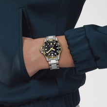 Load image into Gallery viewer, Tissot Seastar 1000 Black Dial Silver Steel Strap Watch For Men - T120.210.21.051.00