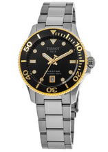 Load image into Gallery viewer, Tissot Seastar 1000 Black Dial Silver Steel Strap Watch For Men - T120.210.21.051.00