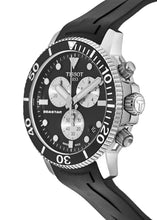 Load image into Gallery viewer, Tissot Seastar 1000 Chronograph Black Dial Black Rubber Strap Watch For Men - T120.417.17.051.00