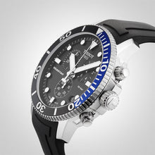 Load image into Gallery viewer, Tissot Seastar 1000 Chronograph Black Dial Black Rubber Strap Watch For Men - T120.417.17.051.02