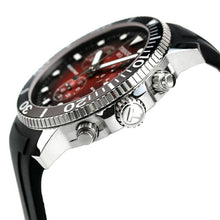 Load image into Gallery viewer, Tissot Seastar 1000 Chronograph Red Dial Black Rubber Strap Watch For Men - T120.417.17.421.00