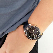 Load image into Gallery viewer, Tissot Seastar 1000 Chronograph Black Dial Black Rubber Strap Watch For Men - T120.417.37.051.00