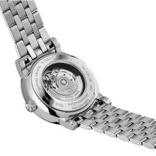 Load image into Gallery viewer, Tissot Carson Premium Automatic Lady Diamonds Silver Dial Silver Steel Strap Watch for Women - T122.207.11.036.00