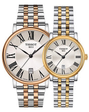 Load image into Gallery viewer, Tissot T Classic Carson Lady Premium Silver Dial Two Tone Steel Strap Watch For Women - T122.210.22.033.00