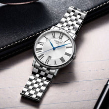 Load image into Gallery viewer, Tissot Carson Premium Silver Dial Silver Steel Strap Watch For Men - T122.410.11.033.00