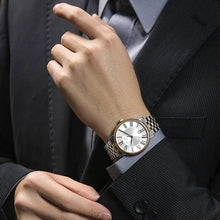 Load image into Gallery viewer, Tissot Carson Premium White Dial Two Tone Steel Strap Watch For Men - T122.410.22.033.00