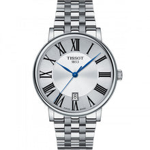 Load image into Gallery viewer, Tissot Carson Premium Silver Dial Silver Steel Strap Watch For Men - T122.410.11.033.00