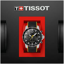 Load image into Gallery viewer, Tissot T Sport Supersport Chrono Tour De France Black Dial Black Nylon Strap Watch for Men - T125.617.17.051.00