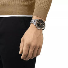 Load image into Gallery viewer, Tissot Supersport Chrono Black Dial Silver Steel Strap Watch For Men - T125.617.21.051.00