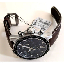 Load image into Gallery viewer, Tissot Supersport Chrono Blue Dial Brown Leather Strap Watch For Men - T125.617.16.041.00