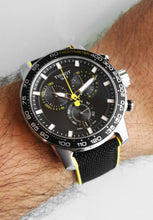 Load image into Gallery viewer, Tissot T Sport Supersport Chrono Tour De France Black Dial Black Nylon Strap Watch for Men - T125.617.17.051.00