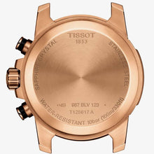 Load image into Gallery viewer, Tissot Supersport Chrono Black Dial Black Leather Strap Watch for Men - T125.617.36.051.00