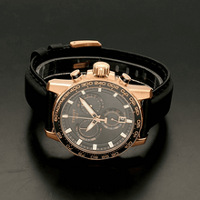 Load image into Gallery viewer, Tissot Supersport Chrono Black Dial Black Leather Strap Watch for Men - T125.617.36.051.00
