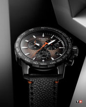 Load image into Gallery viewer, Tissot Supersport Chrono Grey Dial Black Nylon Strap Watch For Men - T125.617.36.081.00