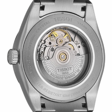 Load image into Gallery viewer, Tissot Gentleman Powermatic 80 Silicium Green Dial Silver Steel Strap Watch For Men - T127.407.11.091.01