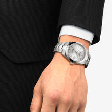 Load image into Gallery viewer, Tissot Gentleman Powermatic 80 Silicium Silver Dial Silver Steel Strap Watch For Men - T127.407.11.031.00