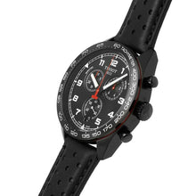 Load image into Gallery viewer, Tissot T Sport PRS 516 Chronograph Black Dial Black Leather Strap Watch for Men - T131.617.36.052.00