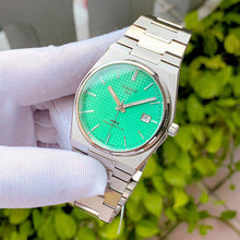 Load image into Gallery viewer, Tissot PRX Powermatic 80 Automatic Mint Green Dial Silver Steel Strap Watch for Men - T137.407.11.091.01