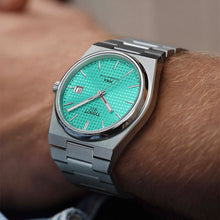 Load image into Gallery viewer, Tissot PRX Powermatic 80 Automatic Mint Green Dial Silver Steel Strap Watch for Men - T137.407.11.091.01