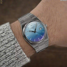 Load image into Gallery viewer, Tissot PRX Powermatic 80 Gradient Blue Dial Silver Steel Strap Watch for Men - T137.407.11.351.01